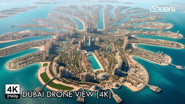 Dubai Drone View 4K Ultra HD Video Thumbnail