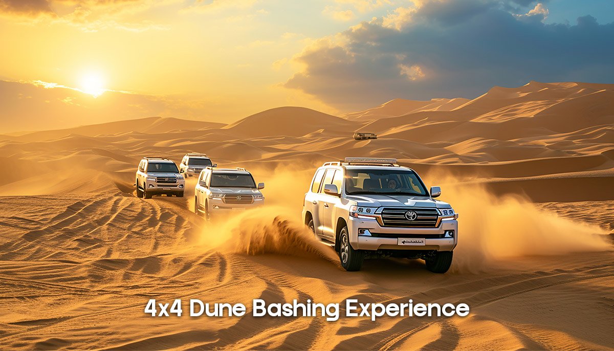 4x4 Dune Bashing Experience in Dubai Desert Safari